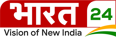 Bharat 24 Vision of New india logo