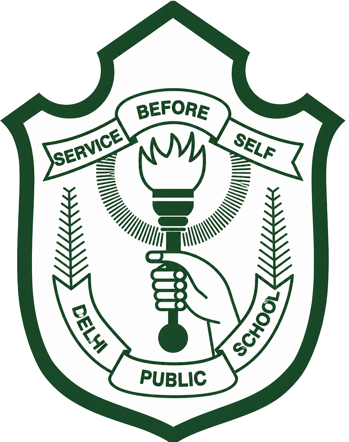 Delhi Public School Agra logo