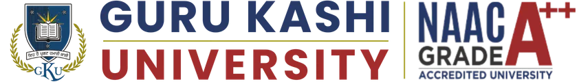 GURU KASHI UNIVERSITY logo