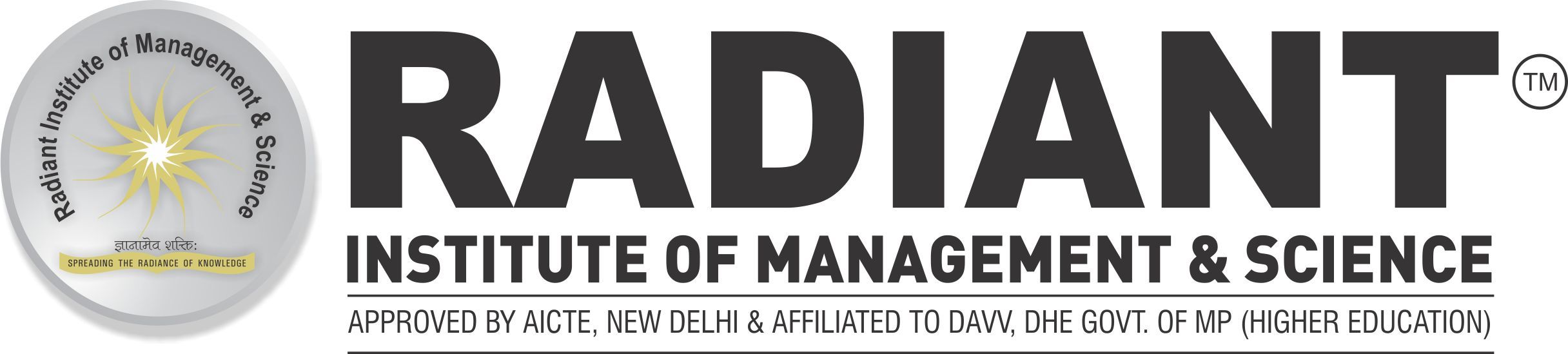 Radiant Institute of Management and Science, logo